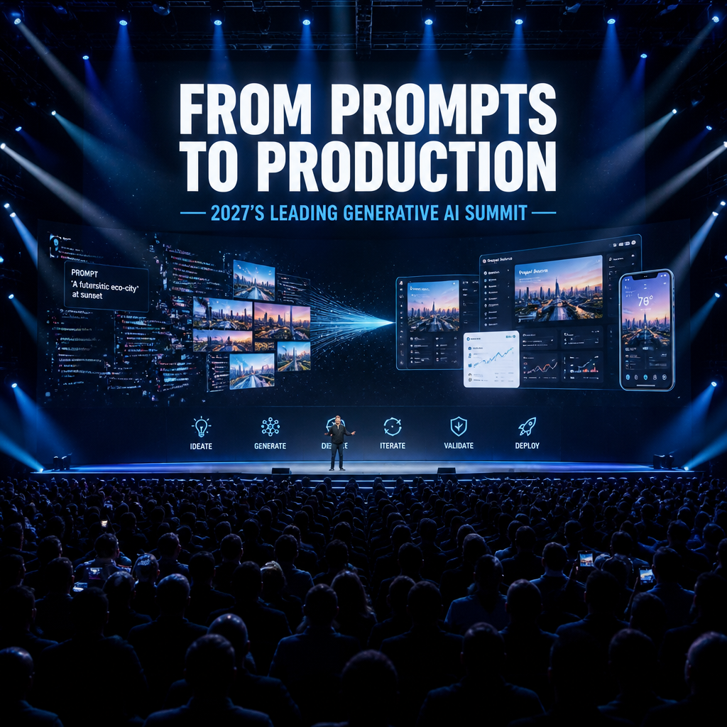 From Prompts to Production: What to Expect at 2027's Leading Generative AI Summit
